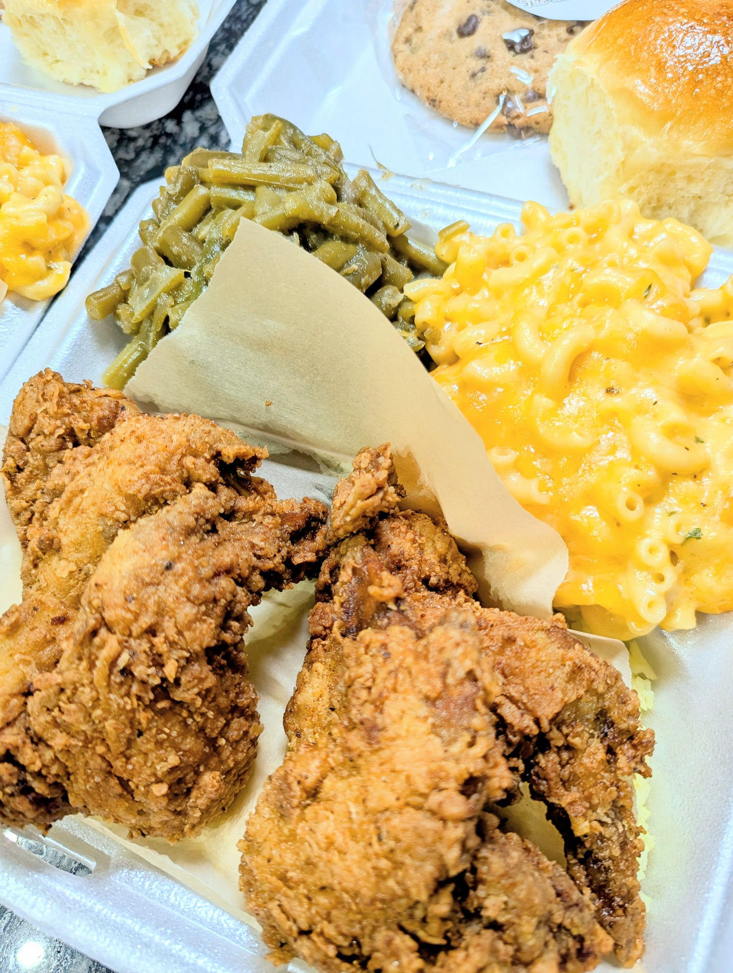 Fried Chicken Wing Plate