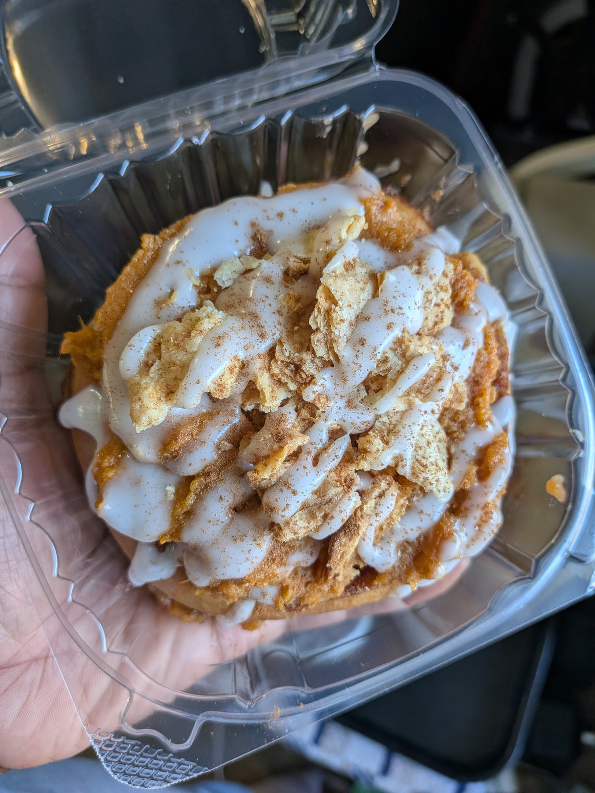 Sweet Potato Pie Cinnamon Roll