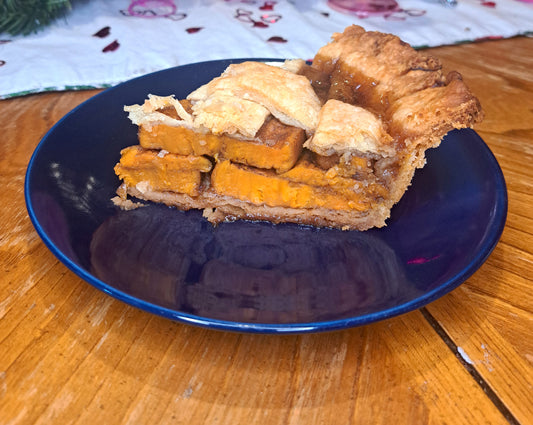 Candie Yam Pie Slice