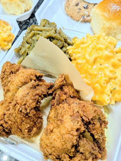 Fried Chicken Wing Plate