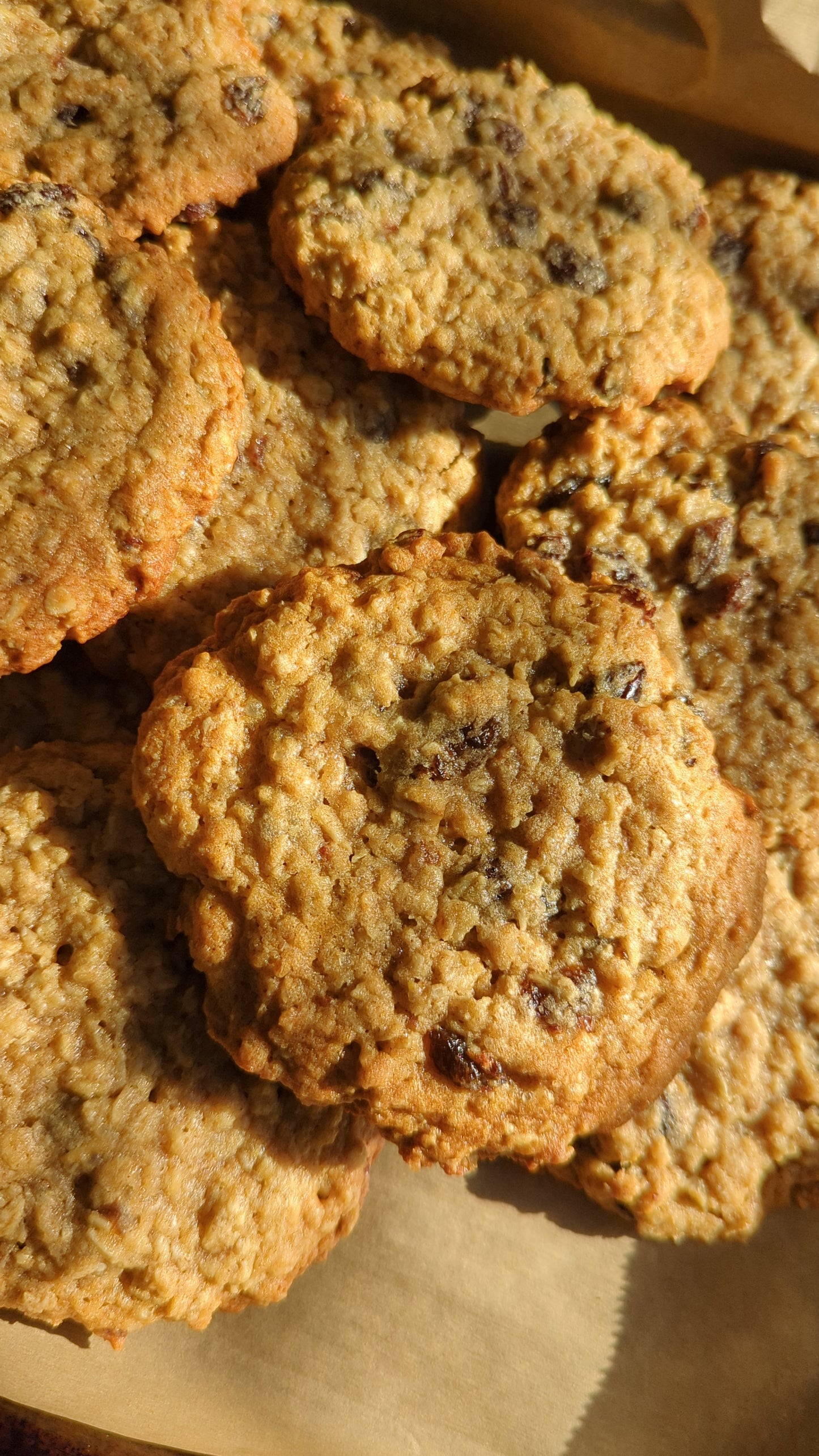 Brown Butter Oatmeal Raisin Cookie
