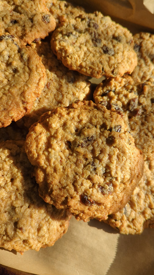 Brown Butter Oatmeal Raisin Cookie